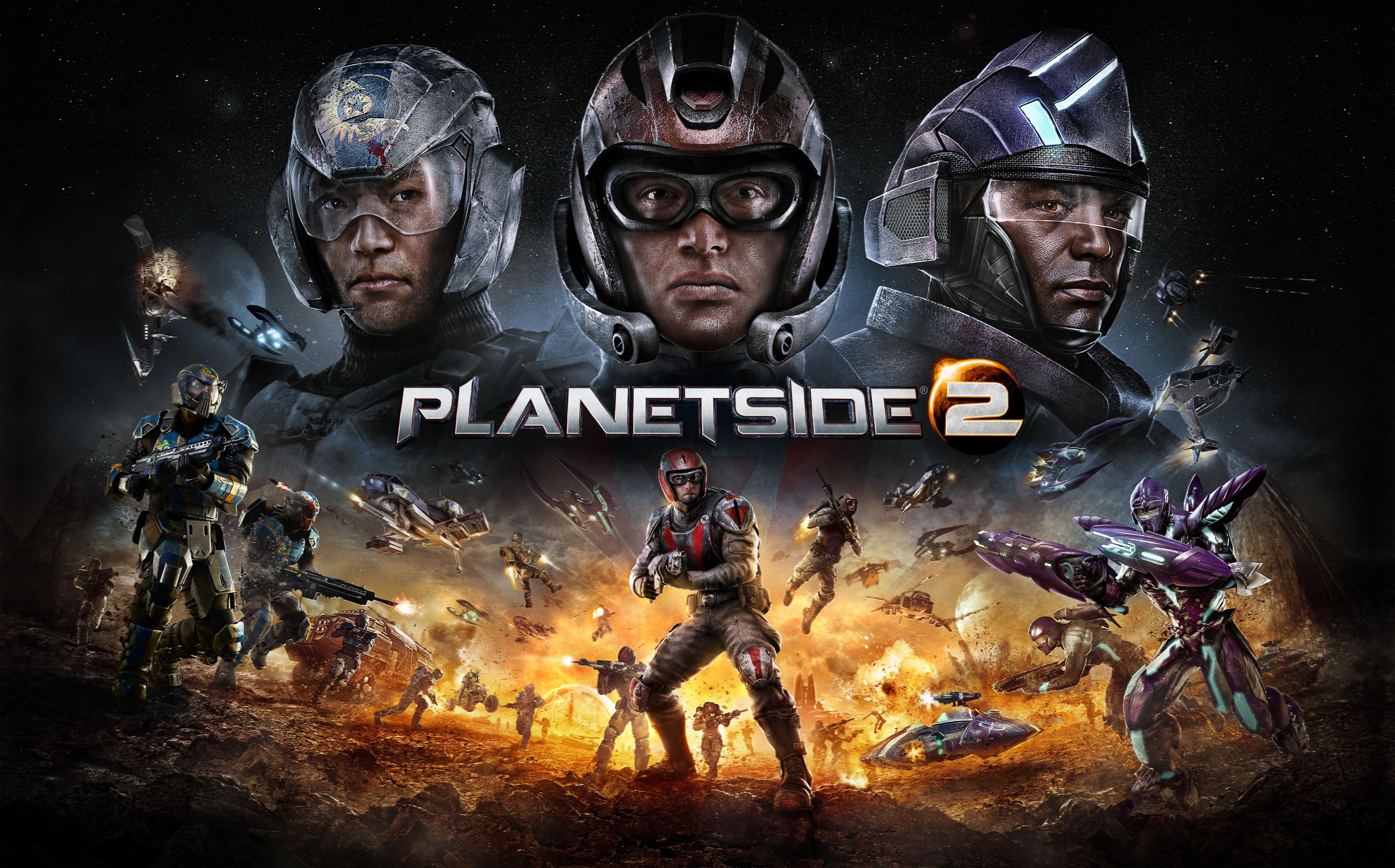 Planetside 2 is a massive three-way shooter